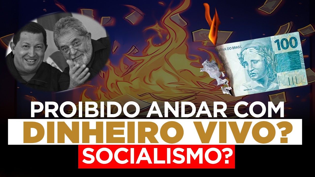 🔴PROJETO DE LEI VISA CRIMINALIZAR QUEM ANDA COM DINHEIRO VIVO NAS RUAS