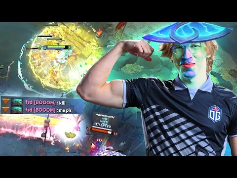 How Topson Plays Storm Spirit in 7.28 (feat. Miracle)