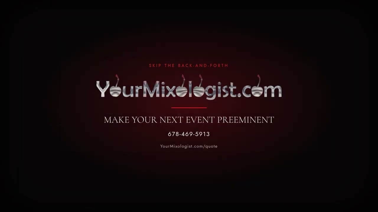 Promotional video thumbnail 1 for Your Mixologist