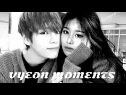 BTS V (Taehyung) and T-ara Jiyeon [Vyeon Moments]