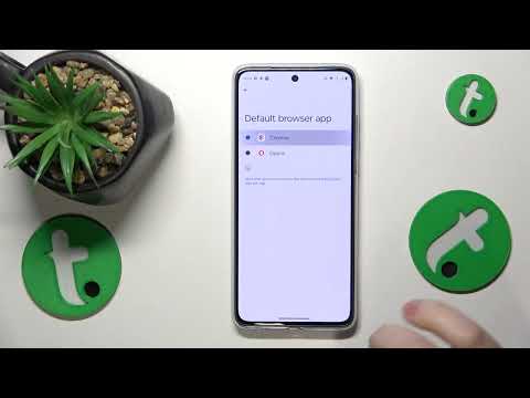 How to Set Google Chrome as Default Browser App on MOTOROLA Moto G84