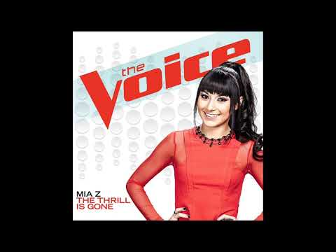 Mia Z | The Thrill Is Gone | Studio Version | The Voice 8