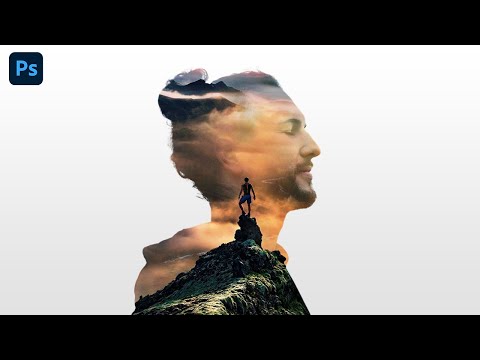 how to create double exposure effect in photoshop