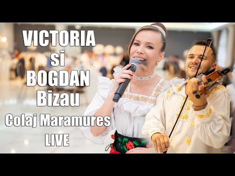 Victoria si Bogdan Bizau  -  Colaj Maramures de petrecere || LIVE