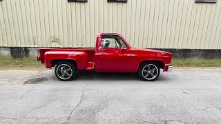 1981 Chevrolet C/K Half-Ton Stepside Walk Around and Drive Away