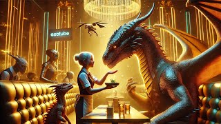 BILLIONAIRE DRAGON DAD WATCHES HUMAN WAITRESS FEED HIS DISABLED SON, AND CHANGES HIS LIFE! SCi-Fi