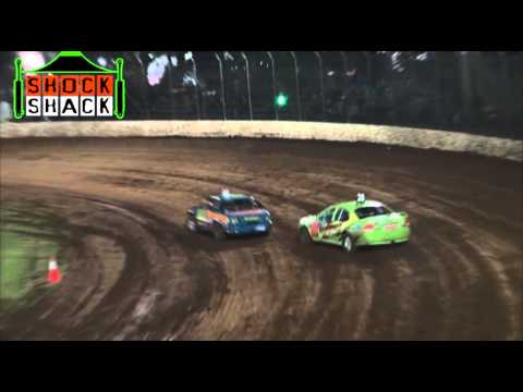 Modified Sedans - Heat 27 - Queensland Title - Kingaroy Speedway - 06.04.2013