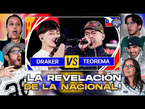 🔴¡LA REVELACIÓN DE CHILE! - COLOMBIANOS REACCIONAN a TEOREMA vs DRAKER [RED BULL CHILE 2025]