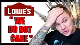 Lowe's Tell Police They WILL NOT Close | Employees Are MAD | Lowes