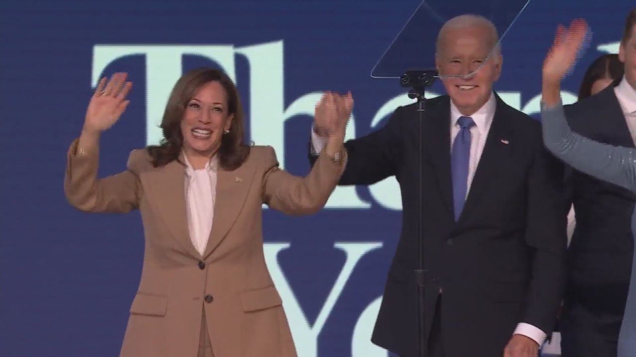 Biden closes out late night of Day 1 of DNC