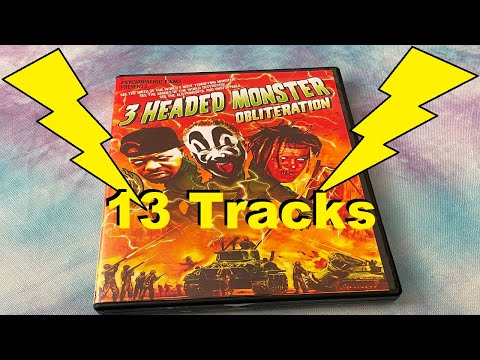 2023- 3 Headed Monster OBLITERATION Album By:  Violent J, Esham, and Ouija Macc