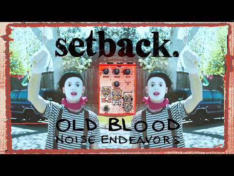 Old Blood Noise Endeavors Setback Reverse Delay Pedal *NEW* (Begonia Red) image 8