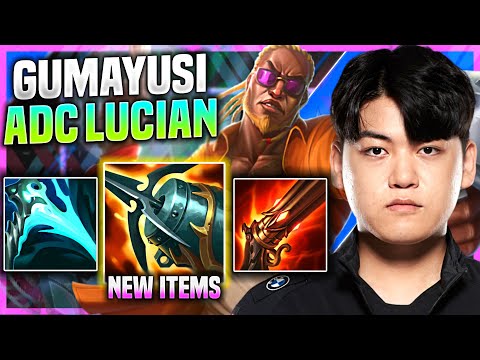 GUMAYUSI PICKS LUCIAN WITH NEW ITEM KRAKEN SLAYER! - T1 Gumayusi Plays Lucian ADC vs Kai'sa!