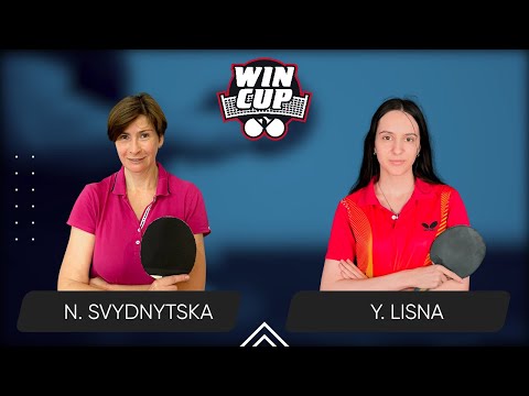15:45 Nataliia Svydnytska - Yaroslava Lisna West 4 WIN CUP 30.05.2024 | TABLE TENNIS WINCUP