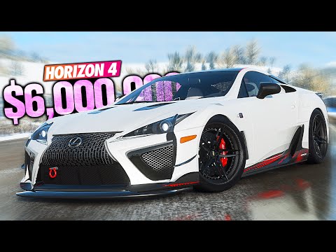 Thumbnail for I spent $6,000,000 on the Lexus LFA in Forza Horizon 4 by Lexus LFA