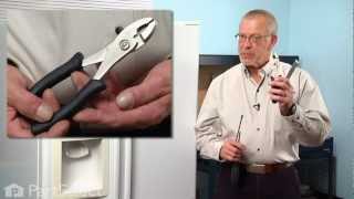 Refrigerator Repair: Replacing the Dispenser Bucket Auger Nut (GE Part # WR01X10315)