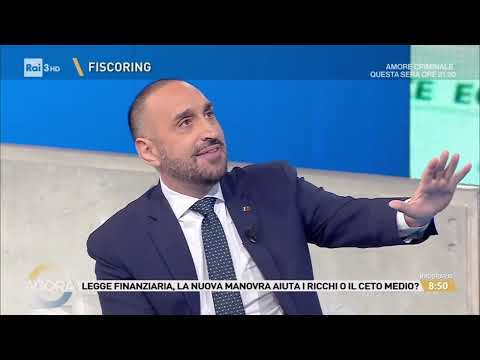 Michele Gubitosa ospite ad "Agorà" Rai3 11/1/:2025