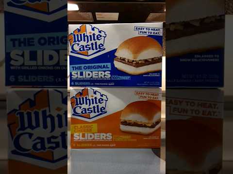 White Castle Sliders Sold at Walmart #food