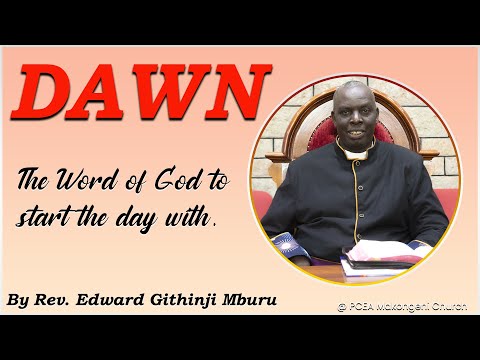 THE DAWN | ROMANS 15:20-29 | 2 AUGUST 2025 | BYR REV. EDWARD GITHINJI MBURU #bible #bibleverse