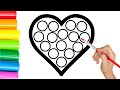 How To Draw A Simple Heart For Children Dra Toy Tv