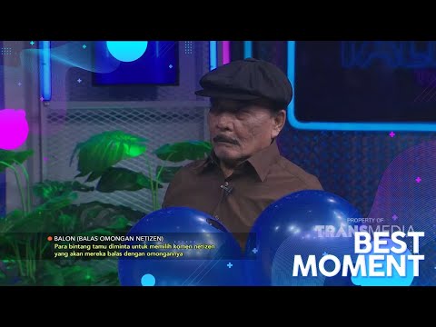Reaksi HAJI BOLOT Delay Banget Denger Balon Meledak #BestMoment #Talksik (27/6/22)