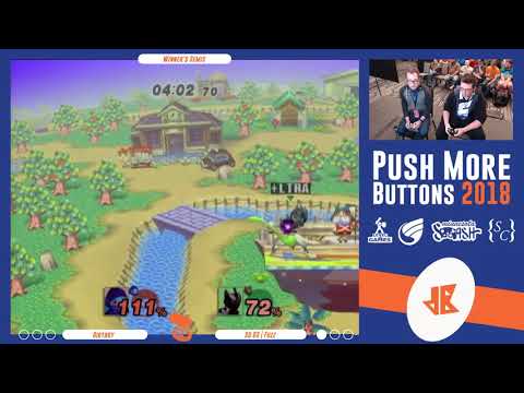 Dirtboy (Squirtle) vs SU GS | Fuzz (Mewtwo) - Push More Buttons 2018 Winner's Semis