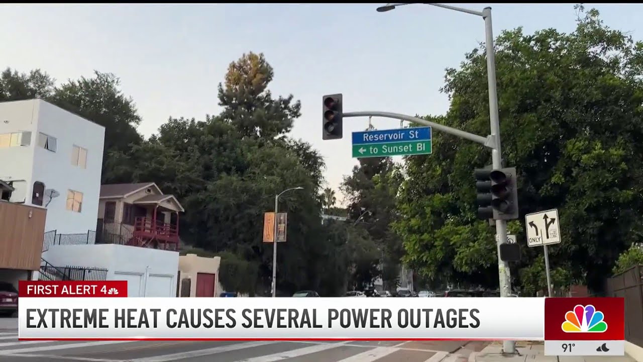Silverlake and Echo Park residents deal with power outages during heat wave