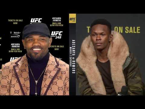 Watch: UFC 248 Press Conference Tonight At 7:45pm EST.