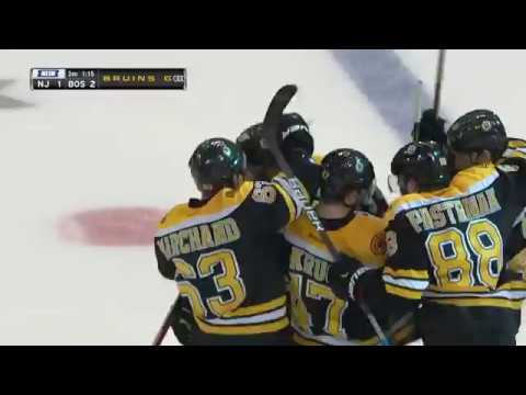 Patrice Bergeron scores eventual game winning goal in first game back - 10/20/2016