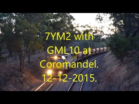 GML10 with 7YM2 at Coromandel. 12-12-2015.