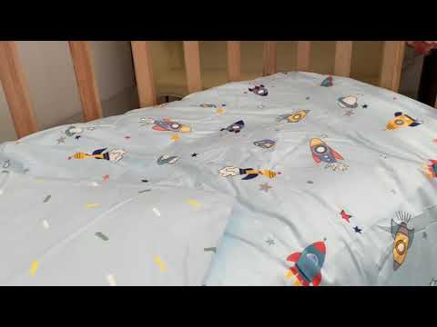 Огляд на "Набір постільної білизни в ліжечко макосатин"