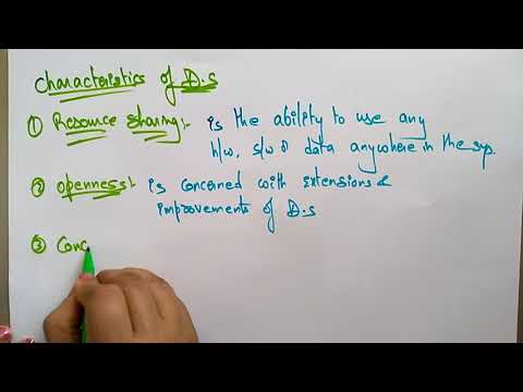 distributed systems | characteristics | Lec 2 | Bhanu Priya