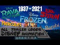 All Walt Disney Animation Trailer Logos 1937 2021