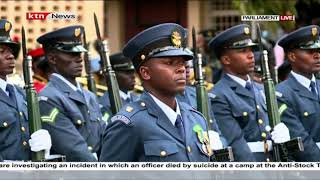President William Ruto inspects his first guard of honour