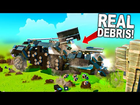 This Amazing Mod Brings COLLISION DESTRUCTION Physics to Scrap Mechanic!