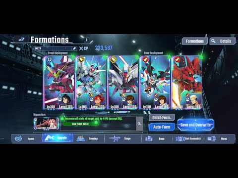 The Only TIER LIST that You Need! How to Build the Best META Team! SD Gundam G Generation Eternal