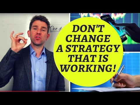 Don't Change A Trading Strategy That is Working! 🤨 Video