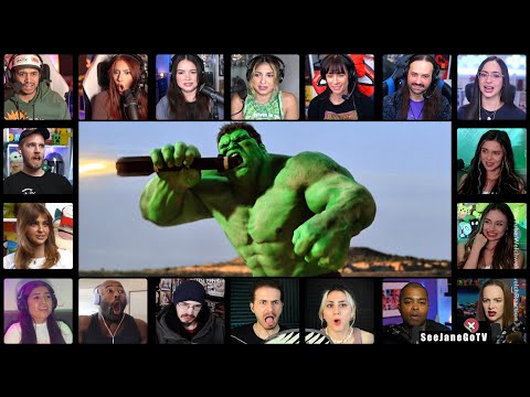Hulk vs Helicopters Scene | HULK (2003) * Reaction Mashup