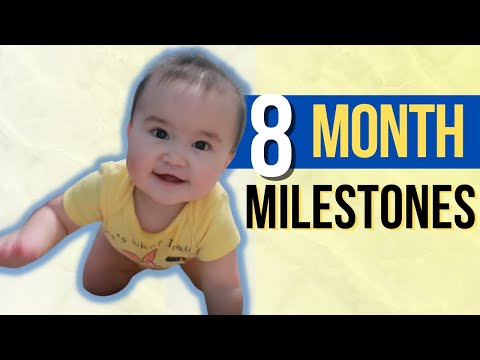 8 MONTH DEVELOPMENTAL MILESTONES FOR BABY | What Your Eight Month Old Should Be Able to Do