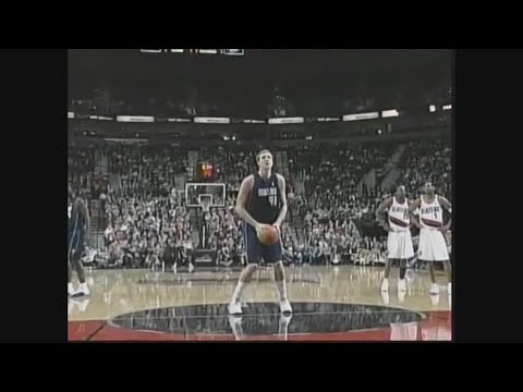 Dirk Nowitzki 32 Points 6 Ast @ Trail Blazers, 2003-04.