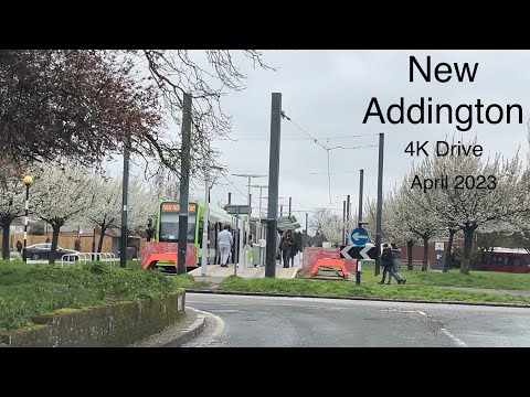 South London Croydon, New Addington 4K Drive 01/04/2023