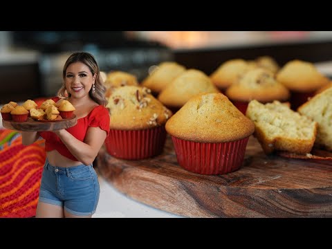 These MANTECADAS are the FASTEST and EASIEST Mexican Pan Dulce you can EVER Make, Moist and Fluffy!
