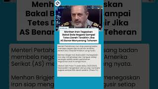 Tegas! Menhan Iran Tak Gentar Ancaman Serangan AS: "Kami Bela Negara Sampai Tetes Darah Terakhir!