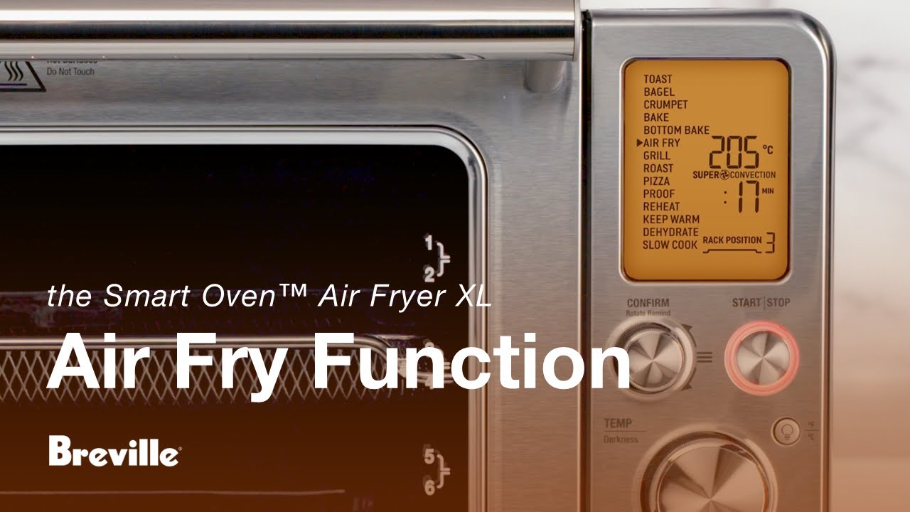 Breville coffee guide tutorial - Preset Cooking Functions - Air Fry