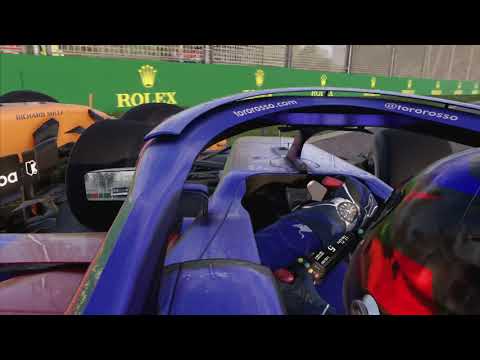 F1® 2018 Career crash with Fernando Alonso
