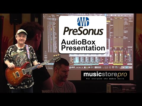 Presonus AudioBox Recording Setup with Studio One Demonstration | Tony Mckenzie