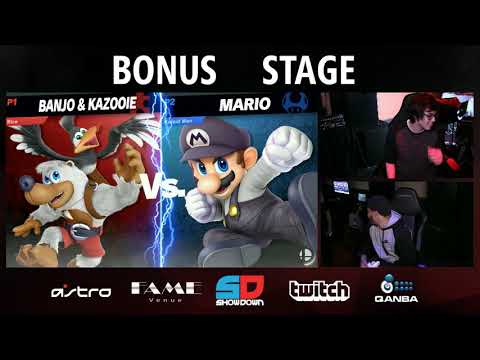 Ultimate Bonus Stage #55 - Grand Finals: Rice (Banjo & Kazooie) vs DDD+|TCM|Future (Mario)