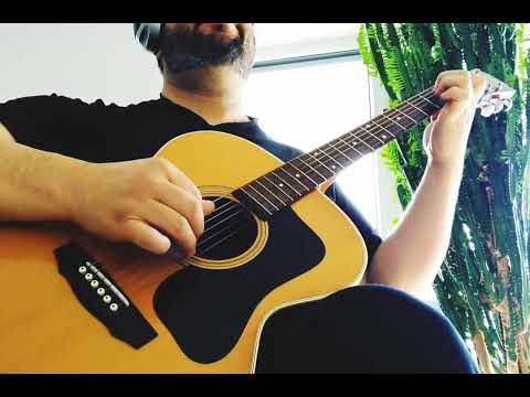 Santana - Smooth - instrumental version, with steel string acoustic guitar