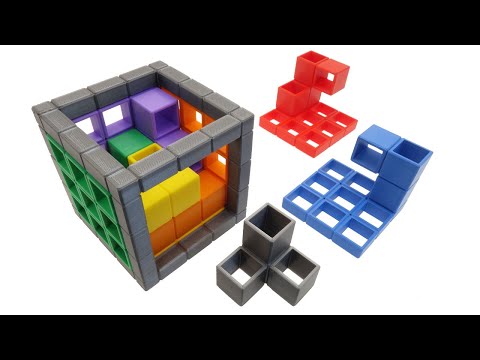 Caged Soma - How do you like the hollow looks of this puzzle?