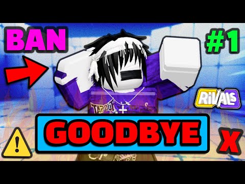 The #1 PLAYER got BANNED... (Roblox Rivals News) | Very Sad
